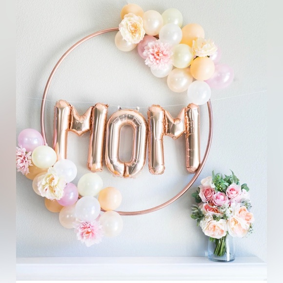 MOM Inflatable Balloon Banner Mother’s Day Celebration Decor |Easy 2 Inflate NWT - Picture 4 of 4